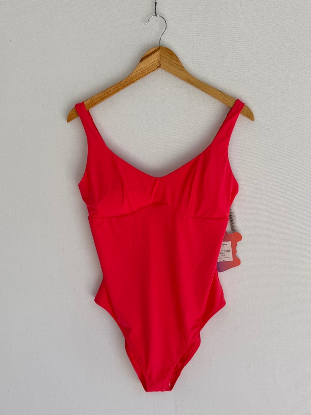 YITTY Women’s Large Shaping Swim Demi One Piece in Flamingo Fizz NEW